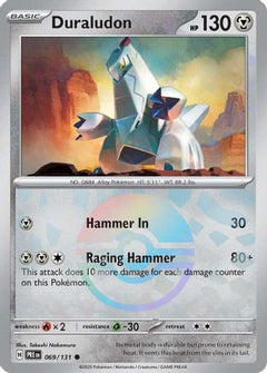 Duraludon (Poke Ball Pattern) (69) [SV: Prismatic Evolutions] Holofoil - Deck Out Gaming
