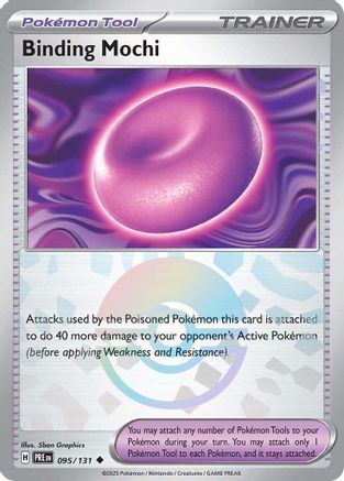 Binding Mochi (Poke Ball Pattern) (95) [SV: Prismatic Evolutions] Holofoil - Deck Out Gaming