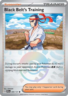 Black Belt's Training - 099/131 (Poke Ball Pattern) (99) [SV: Prismatic Evolutions] Holofoil - Deck Out Gaming