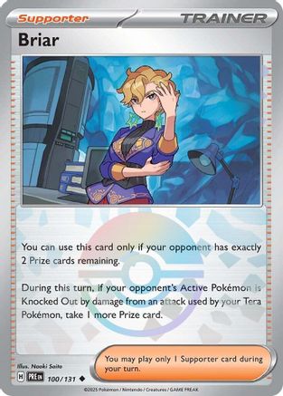 Briar (Poke Ball Pattern) (100) [SV: Prismatic Evolutions] Holofoil - Deck Out Gaming