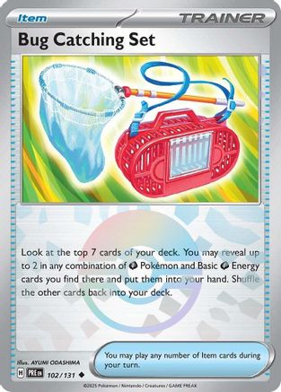 Bug Catching Set (Poke Ball Pattern) (102) [SV: Prismatic Evolutions] Holofoil - Deck Out Gaming