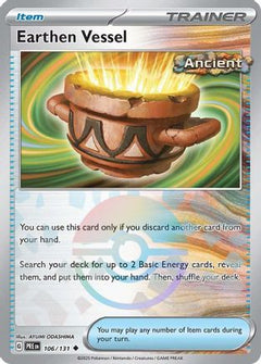 Earthen Vessel (Poke Ball Pattern) (106) [SV: Prismatic Evolutions] Holofoil - Deck Out Gaming