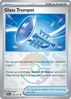 Glass Trumpet (Poke Ball Pattern) (110) [SV: Prismatic Evolutions] Holofoil - Deck Out Gaming