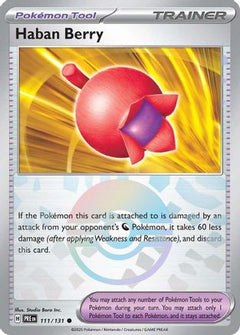 Haban Berry (Poke Ball Pattern) (111) [SV: Prismatic Evolutions] Holofoil - Deck Out Gaming