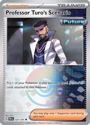 Professor Turo's Scenario (Poke Ball Pattern) (121) [SV: Prismatic Evolutions] Holofoil - Deck Out Gaming
