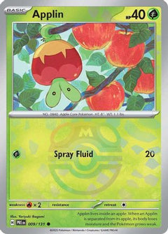 Applin (Master Ball Pattern) (9) [SV: Prismatic Evolutions] Holofoil - Deck Out Gaming