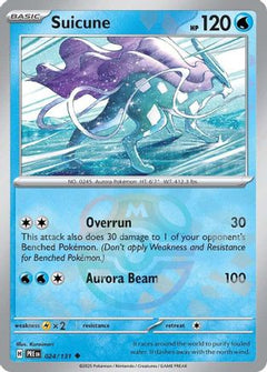 Suicune (Master Ball Pattern) (24) [SV: Prismatic Evolutions] Holofoil - Deck Out Gaming