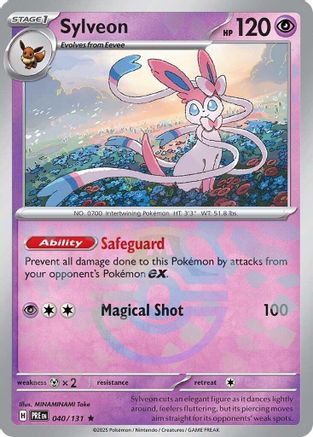 Sylveon (Master Ball Pattern) (40) [SV: Prismatic Evolutions] Holofoil - Deck Out Gaming