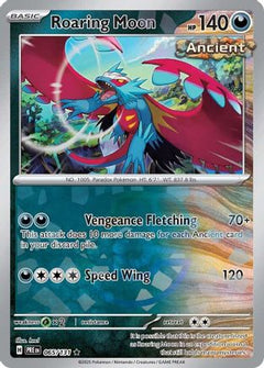 Roaring Moon (Master Ball Pattern) (65) [SV: Prismatic Evolutions] Holofoil - Deck Out Gaming