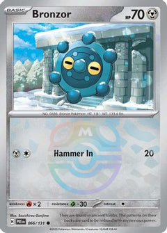 Bronzor (Master Ball Pattern) (66) [SV: Prismatic Evolutions] Holofoil - Deck Out Gaming
