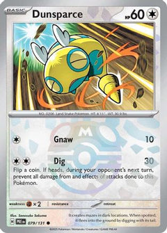 Dunsparce (Master Ball Pattern) (79) [SV: Prismatic Evolutions] Holofoil - Deck Out Gaming