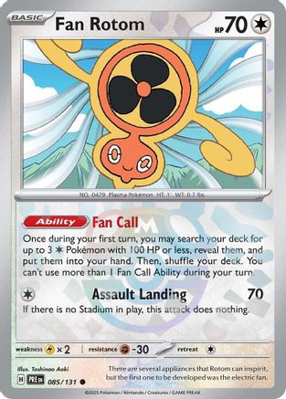 Fan Rotom (Master Ball Pattern) (85) [SV: Prismatic Evolutions] Holofoil - Deck Out Gaming