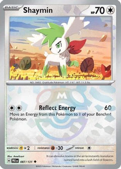 Shaymin (Master Ball Pattern) (87) [SV: Prismatic Evolutions] Holofoil - Deck Out Gaming