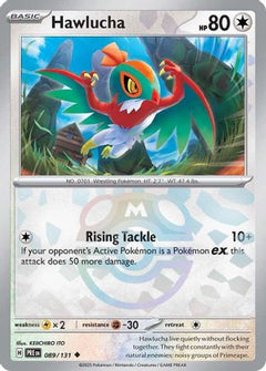 Hawlucha (Master Ball Pattern) (89) [SV: Prismatic Evolutions] Holofoil - Deck Out Gaming