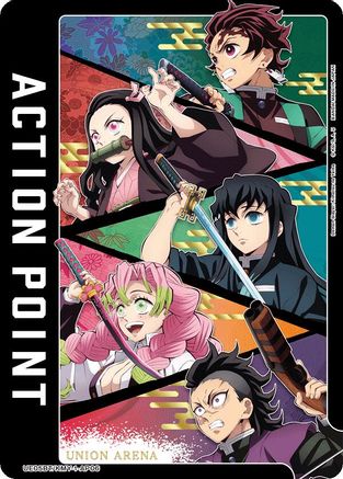 Action Point Card (AP06) (Demon Slayer: Kimetsu no Yaiba) (UE05BT/KMY-1-AP06) [Demon Slayer: Kimetsu no Yaiba] Foil - Deck Out Gaming
