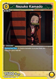 Nezuko Kamado (009) (Box Topper Foil) (UE05BT/KMY-1-009) [Demon Slayer: Kimetsu no Yaiba] Foil - Deck Out Gaming