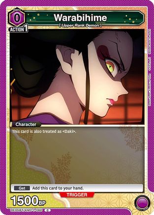 Warabihime (Box Topper Foil) (UE05BT/KMY-1-060) [Demon Slayer: Kimetsu no Yaiba] Foil - Deck Out Gaming