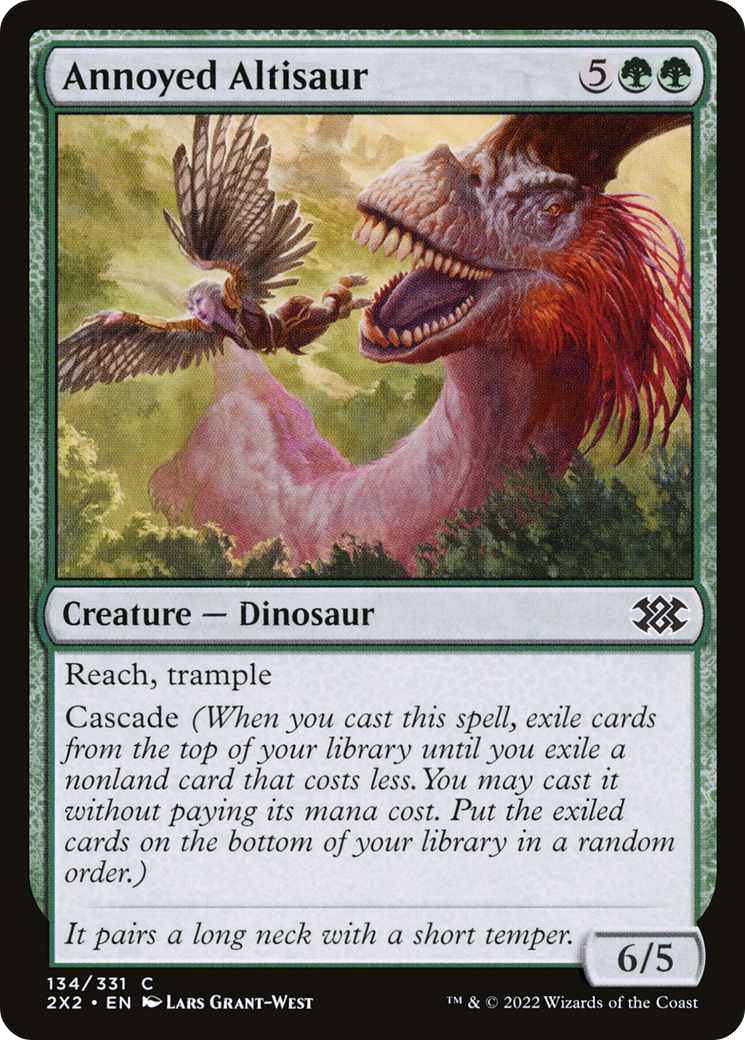 Annoyed Altisaur (134) [Double Masters 2022] - Deck Out Gaming