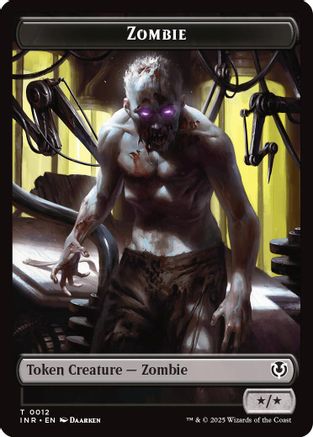 Zombie (0011) // Zombie (0012) Double-Sided Token (11) [Innistrad Remastered] - Deck Out Gaming