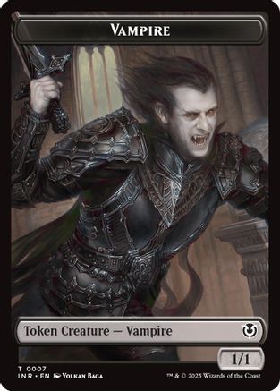 Vampire (0007) // Vampire (0008) Double-Sided Token (7) [Innistrad Remastered] - Deck Out Gaming