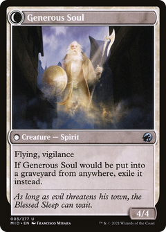 Beloved Beggar // Generous Soul (3) [Innistrad: Midnight Hunt] foil - Deck Out Gaming