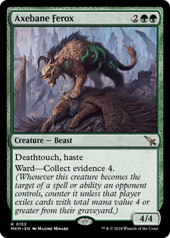 Axebane Ferox (153) [Murders at Karlov Manor] foil - Deck Out Gaming