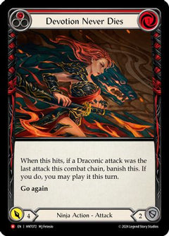 Devotion Never Dies (HNT072) [The Hunted] Rainbow Foil - Deck Out Gaming