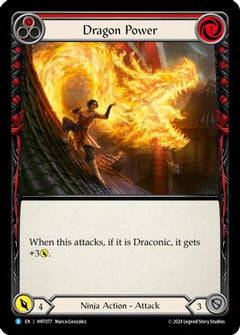 Dragon Power (Red) (HNT077) [The Hunted] - Deck Out Gaming