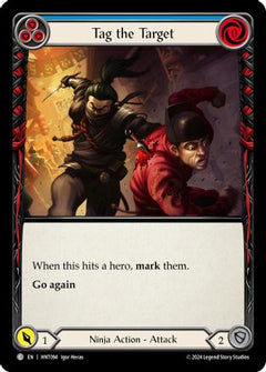 Tag the Target (Blue) (HNT094) [The Hunted] Rainbow Foil - Deck Out Gaming