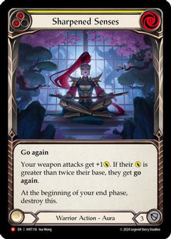 Sharpened Senses (HNT118) [The Hunted] Rainbow Foil - Deck Out Gaming