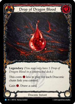 Drop of Dragon Blood (Red) (HNT155) [The Hunted] - Deck Out Gaming