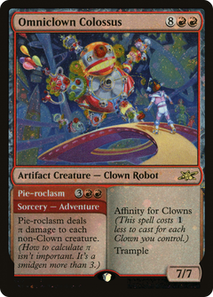 Omniclown Colossus (Galaxy Foil) (402) [Unfinity] foil - Deck Out Gaming