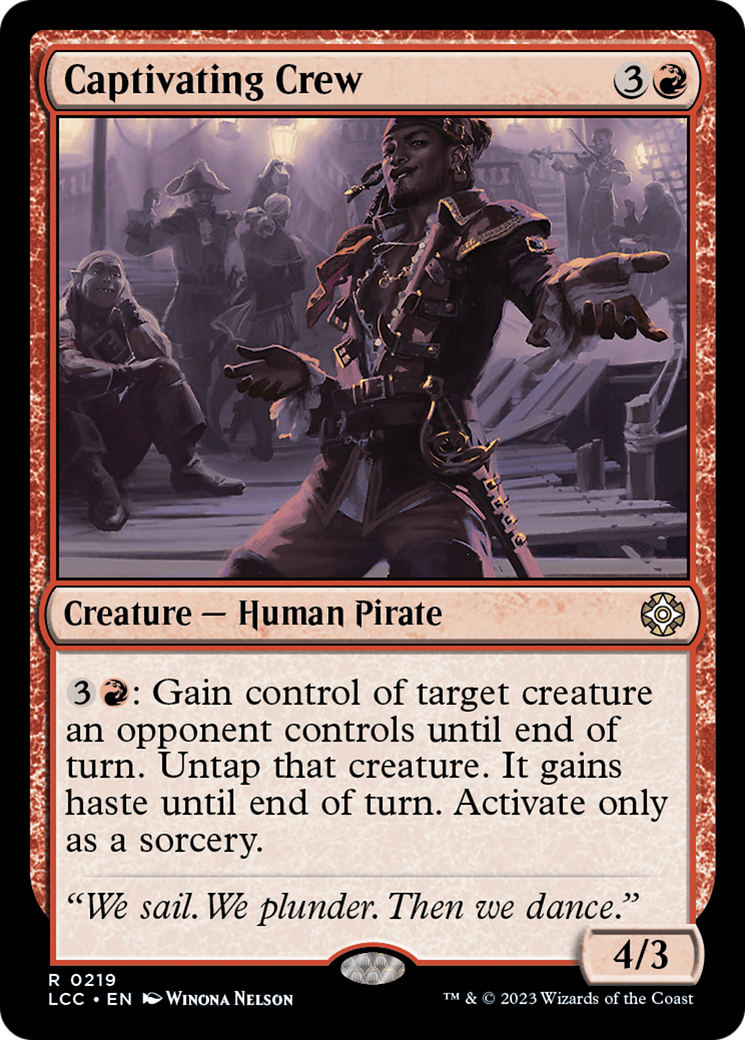 Captivating Crew (219) [The Lost Caverns of Ixalan Commander] - Deck Out Gaming