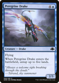 Peregrine Drake (65) [Dominaria Remastered] foil - Deck Out Gaming