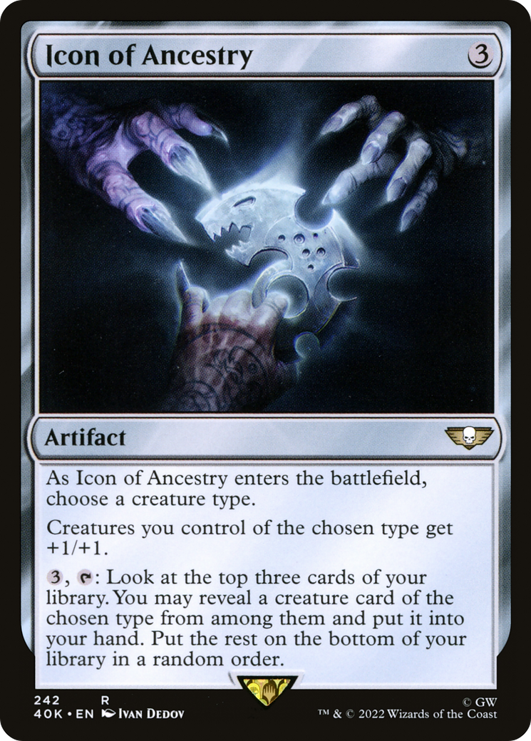 Icon of Ancestry (242) [Warhammer 40,000 Commander] - Deck Out Gaming