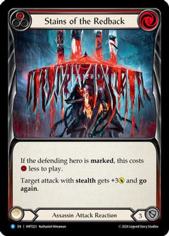 Stains of the Redback (Red) (HNT023) [The Hunted] - Deck Out Gaming