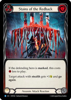 Stains of the Redback (Blue) (HNT025) [The Hunted] - Deck Out Gaming