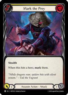 Mark the Prey (Yellow) (HNT039) [The Hunted] - Deck Out Gaming