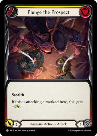 Plunge the Prospect (Yellow) (HNT042) [The Hunted] - Deck Out Gaming