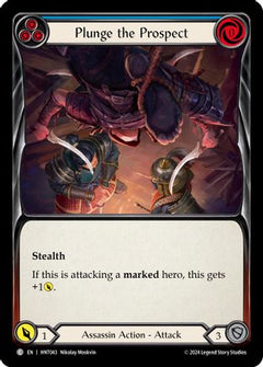 Plunge the Prospect (Blue) (HNT043) [The Hunted] - Deck Out Gaming