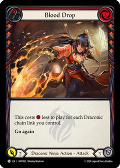 Blood Drop (Red) (HNT062) [The Hunted] - Deck Out Gaming