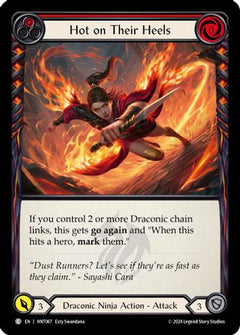 Hot on Their Heels (Red) (HNT067) [The Hunted] - Deck Out Gaming