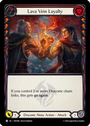Lava Vein Loyalty (Red) (HNT068) [The Hunted] - Deck Out Gaming