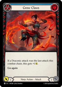 Grow Claws (Blue) (HNT088) [The Hunted] - Deck Out Gaming