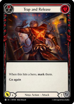 Trap and Release (Red) (HNT095) [The Hunted] - Deck Out Gaming