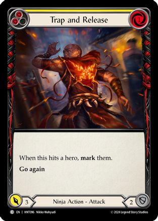 Trap and Release (Yellow) (HNT096) [The Hunted] - Deck Out Gaming