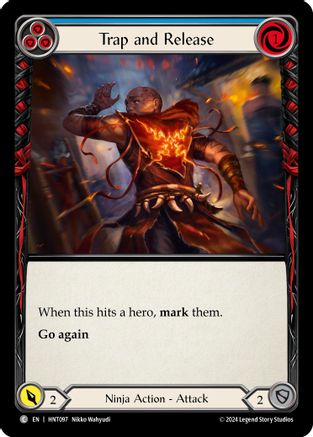 Trap and Release (Blue) (HNT097) [The Hunted] - Deck Out Gaming