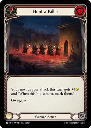 Hunt a Killer (Red) (HNT131) [The Hunted] Rainbow Foil - Deck Out Gaming