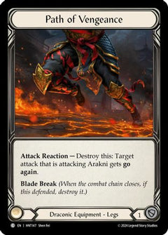 Path of Vengeance (HNT147) [The Hunted] Cold Foil - Deck Out Gaming