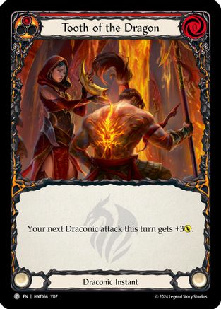 Tooth of the Dragon (Red) (HNT166) [The Hunted] - Deck Out Gaming